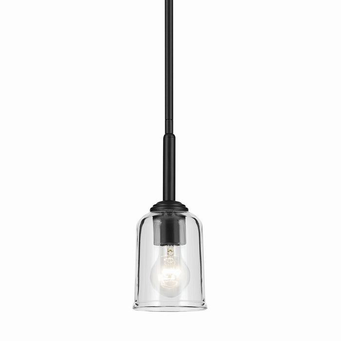 Kichler One Light Mini Pendant with Removable Glass