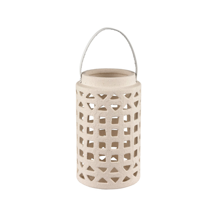 Haney Lantern In Cream