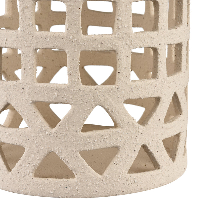 Haney Lantern In Cream