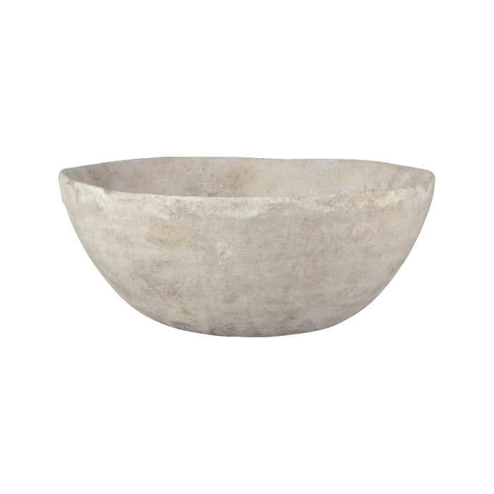 Pantheon Bowl In Aged White