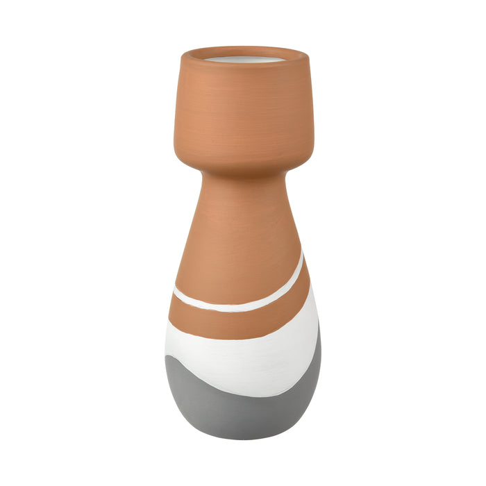 Eko Vase In Small Terracotta