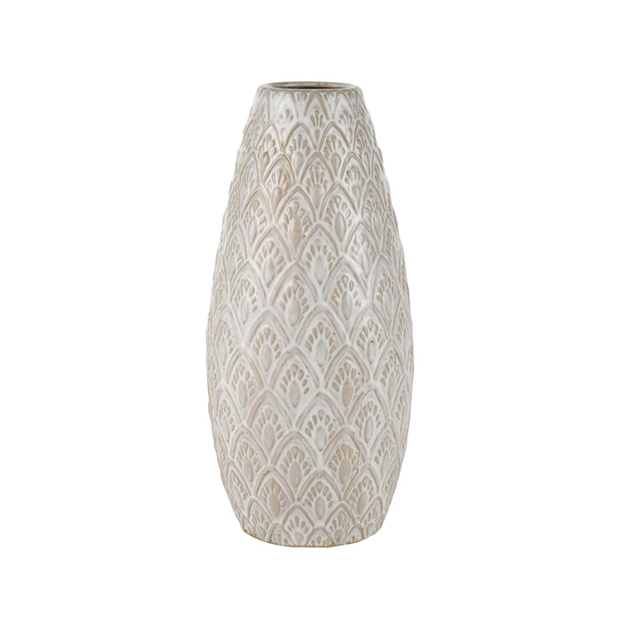 Hollywell Vase In White