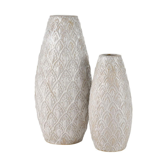 Hollywell Vase In White