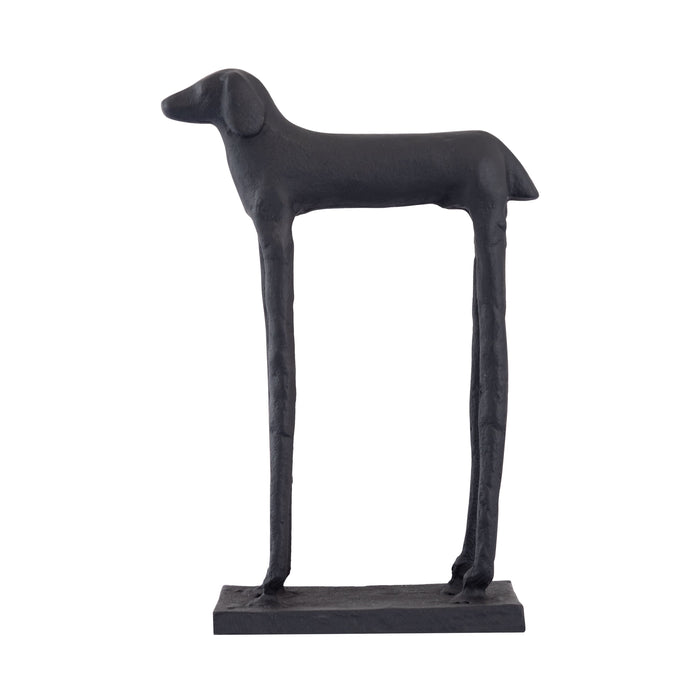 Jorgie Dog Object In Aged Black