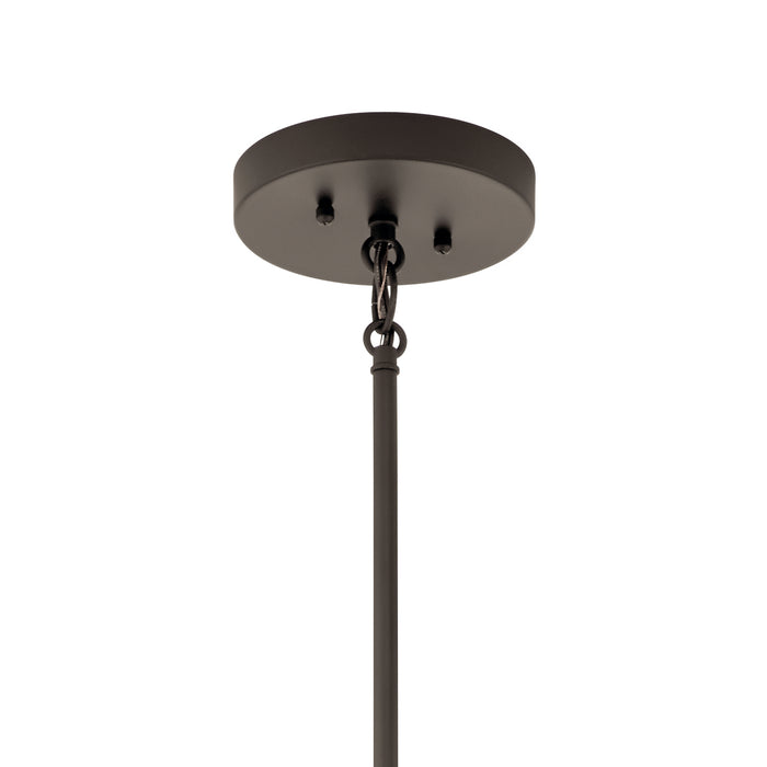 One Light Pendant from the Marika collection in Olde Bronze finish