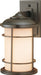 Generation Lighting - OL2201BB - One Light Outdoor Wall Lantern - Lighthouse - Burnished Bronze