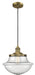 Innovations - 201C-BB-G544-LED - LED Mini Pendant - Franklin Restoration - Brushed Brass