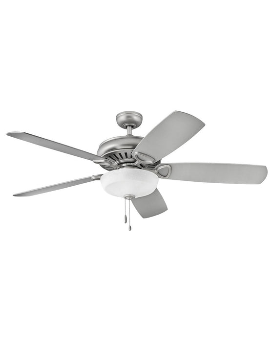 Hinkley - 900460FSS-LID - 60``Ceiling Fan - Gladiator Illuminated - Satin Steel