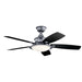 Kichler - 310204WSP - 52``Ceiling Fan - Cameron - Weathered Steel Powder Coat