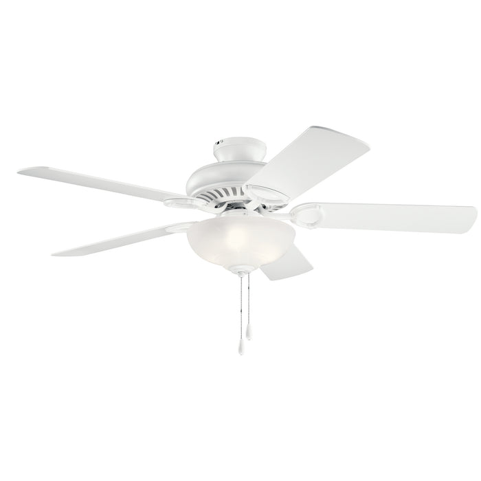 Kichler - 339501MWH - 52``Ceiling Fan - Sutter Place Select - Matte White