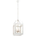 Kichler - 52029WH - Four Light Foyer Pendant - Vath - White