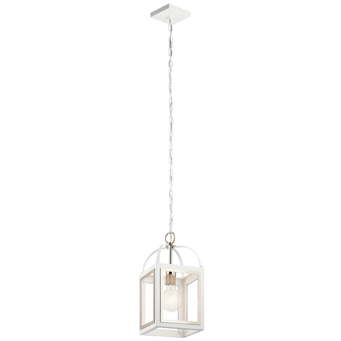 Kichler - 52030WH - One Light Pendant - Vath - White