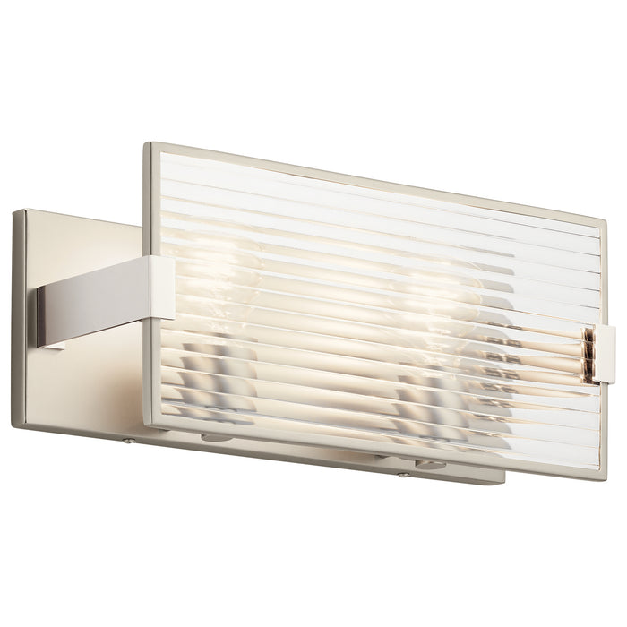 Kichler - 55006SN - Two Light Linear Bath - Logan - Satin Nickel