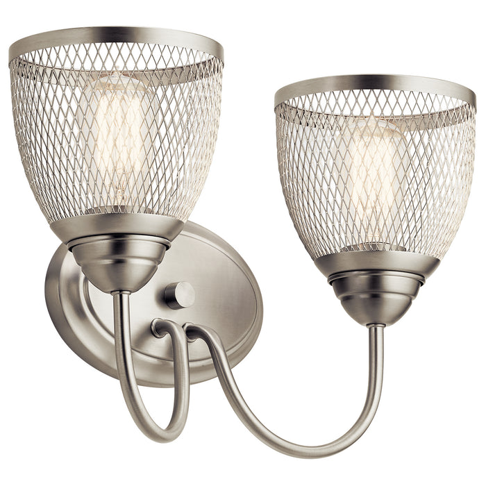 Kichler - 55042NI - Two Light Bath - Voclain - Brushed Nickel