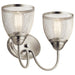 Kichler - 55042NI - Two Light Bath - Voclain - Brushed Nickel