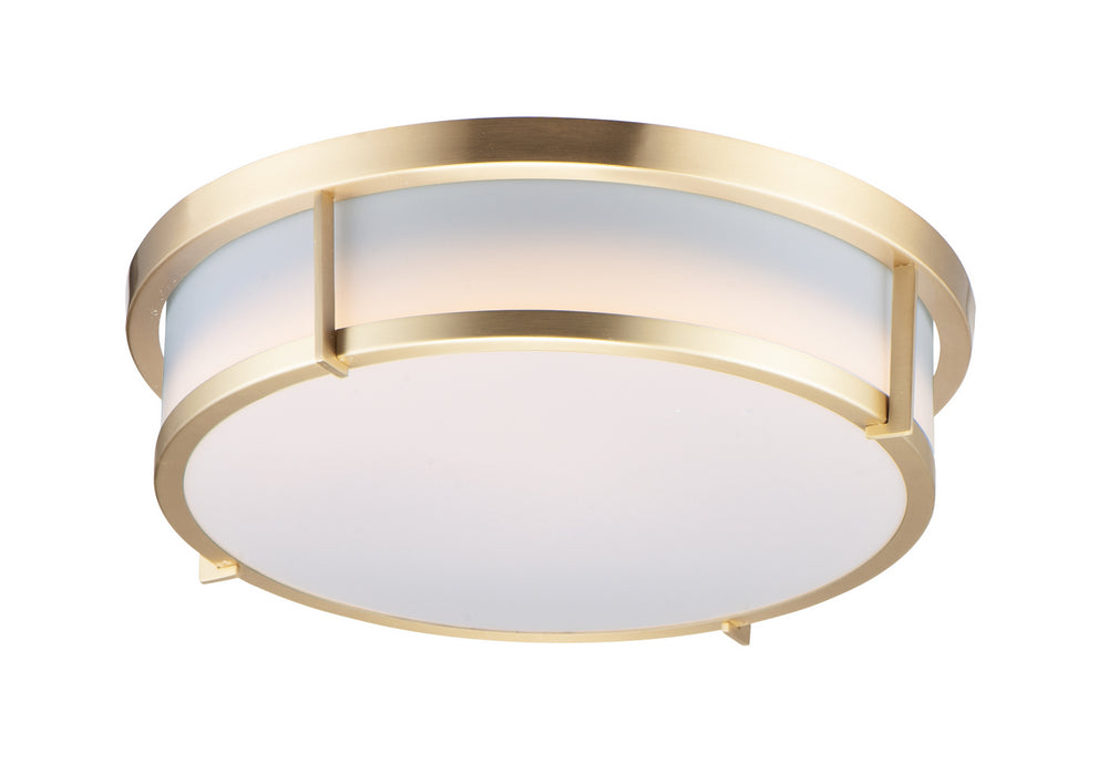 Maxim - 10274WTSBR - LED Flush Mount - Rogue LED - Satin Brass