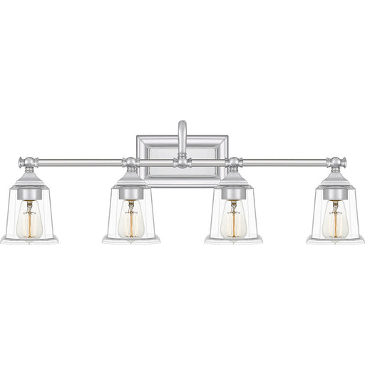 Quoizel - NLC8604C - Four Light Bath - Nicholas - Polished Chrome