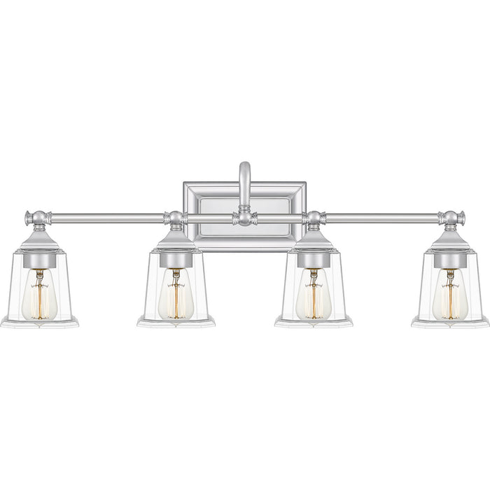 Quoizel - NLC8604C - Four Light Bath - Nicholas - Polished Chrome