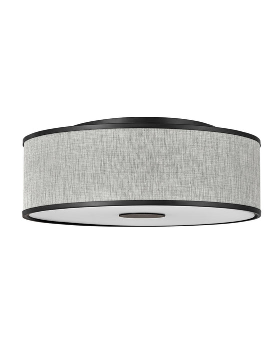 Hinkley - 42009BK - LED Foyer Pendant - Halo - Black