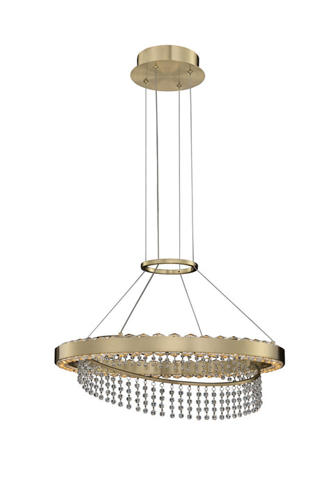 Allegri - 036355-039-FR001 - LED Pendant - Saturno - Brushed Brass