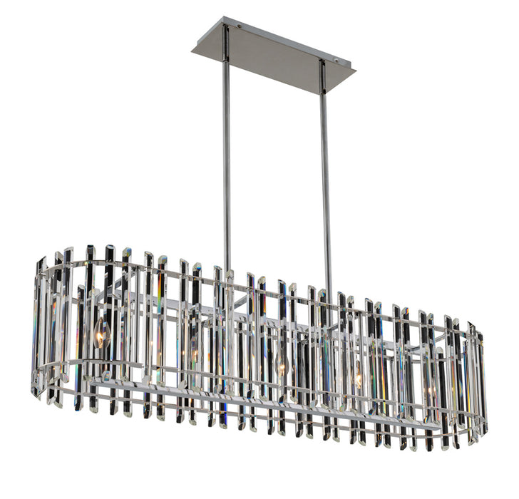 Allegri - 036861-010-FR001 - Five Light Island Pendant - Viano - Polished Chrome