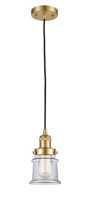 Innovations - 201C-SG-G182S - One Light Mini Pendant - Franklin Restoration - Satin Gold