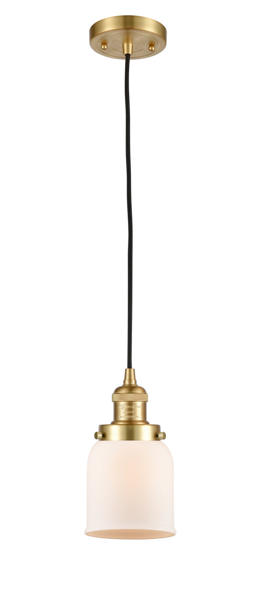 Innovations - 201C-SG-G51 - One Light Mini Pendant - Franklin Restoration - Satin Gold