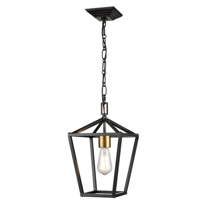 DVI Lighting - DVP30120MF+GR - One Light Mini-Pendant - Lundy`s Lane - Multiple Finishes/Graphite