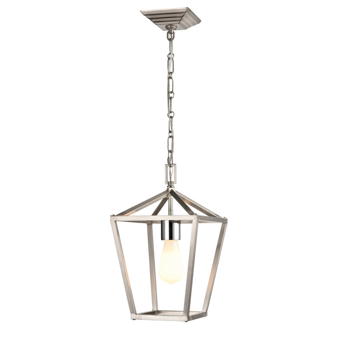 DVI Lighting - DVP30120MF+SN - One Light Mini-Pendant - Lundy`s Lane - Multiple Finishes/Satin Nickel