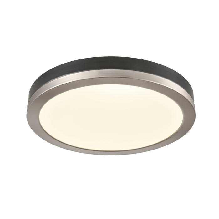 DVI Lighting - DVP39342SN+GR - LED Flush Mount - Temagami - Satin Nickel/Graphite