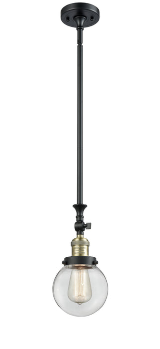 Innovations - 206-BAB-G202-6-LED - LED Mini Pendant - Franklin Restoration - Black Antique Brass