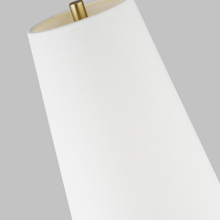 One Light Table Lamp from the LORNE collection in Arctic White finish