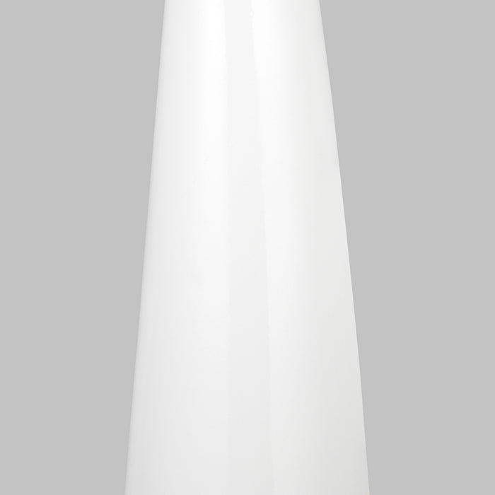 One Light Floor Lamp from the LORNE collection in Arctic White finish
