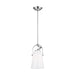 Generation Lighting - LP1011PN - One Light Pendant - HAZEL - Polished Nickel