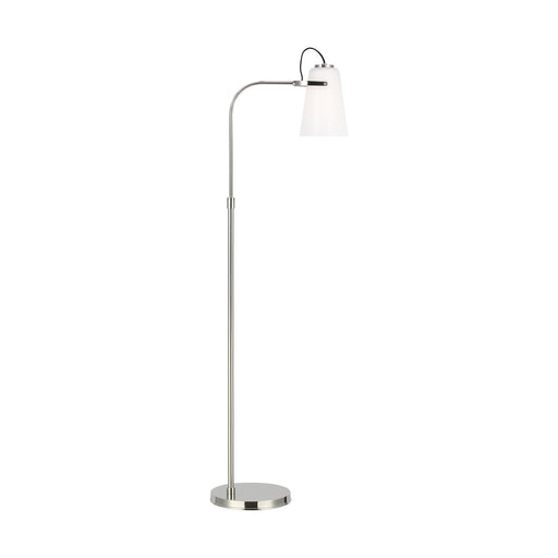 Generation Lighting - LT1011PN1 - One Light Floor Lamp - HAZEL - Polished Nickel