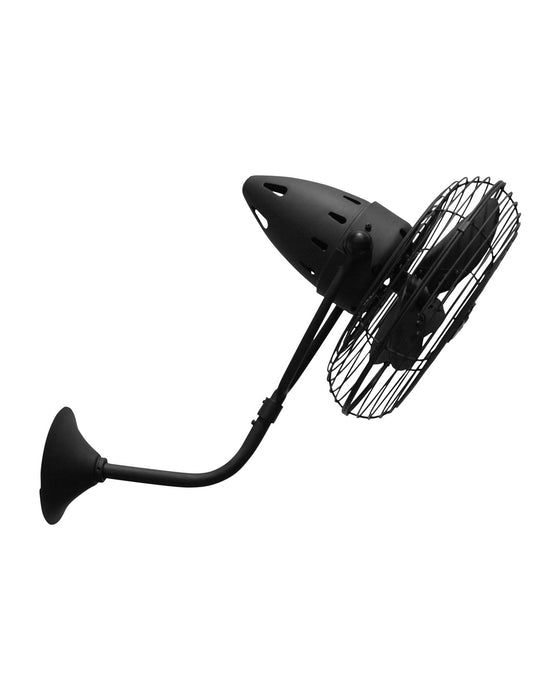 Matthews Fan Company - BP-BK-MTL - Wall Fan - Bruna Parede - Matte Black