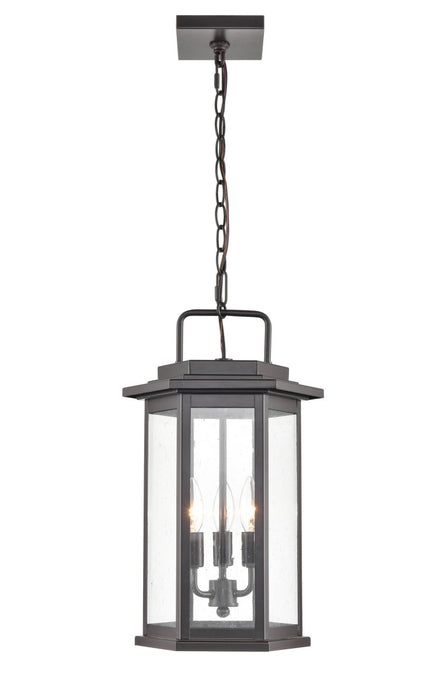 Millennium - 2687-PBZ - Three Light Outdoor Hanging Lantern - Ellis - Powder Coat Bronze