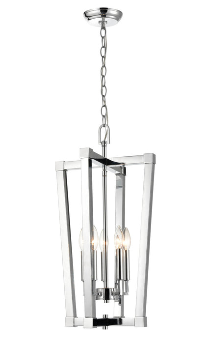 Millennium - 9125-CH - Five Light Pendant - None - Chrome