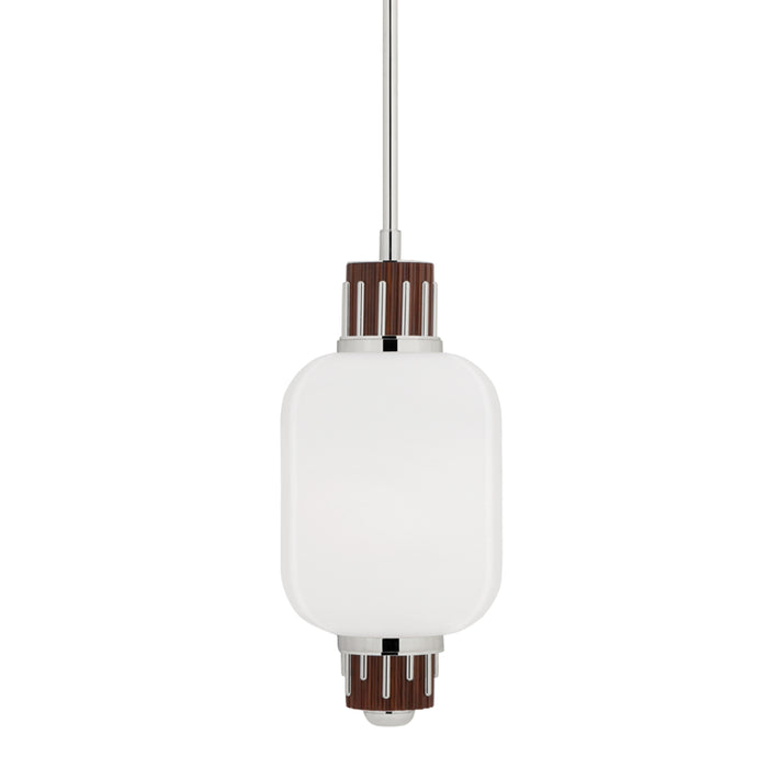 Hudson Valley - 3811-PN - One Light Pendant - Peekskill - Polished Nickel