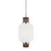 Hudson Valley - 3811-PN - One Light Pendant - Peekskill - Polished Nickel