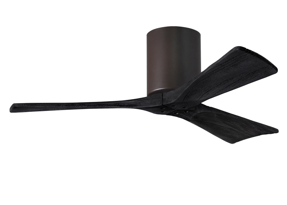 Matthews Fan Company - IR3H-TB-BK-42 - 42``Ceiling Fan - Irene - Textured Bronze