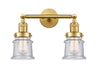 Innovations - 208-SG-G184S - Two Light Bath Vanity - Franklin Restoration - Satin Gold