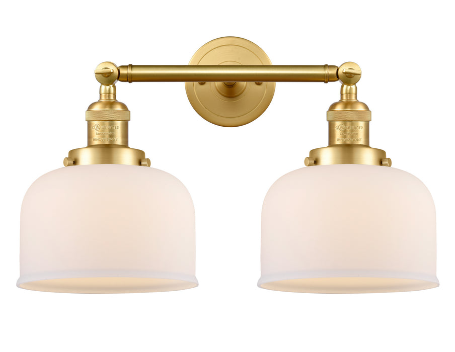 Innovations - 208-SG-G71 - Two Light Bath Vanity - Franklin Restoration - Satin Gold