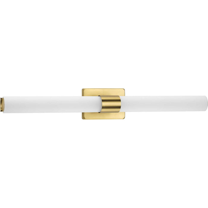 Progress Lighting - P300151-012-30 - LED Linear Bath - Blanco LED - Satin Brass