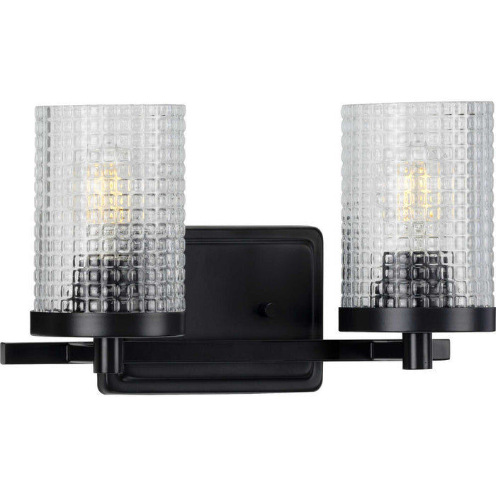 Progress Lighting - P300269-031 - Two Light Bath - Fawcett - Black