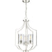 Progress Lighting - P500209-009 - Three Light Foyer Pendant - Lassiter - Brushed Nickel