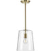 Progress Lighting - P500241-012 - One Light Pendant - Clarion - Satin Brass