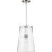 Progress Lighting - P500242-009 - One Light Pendant - Clarion - Brushed Nickel