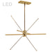 Dainolite Ltd - SUM-34P-AGB - LED Pendant - Summit - Aged Brass