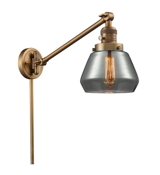 Innovations - 237-BB-G173 - One Light Swing Arm Lamp - Franklin Restoration - Brushed Brass